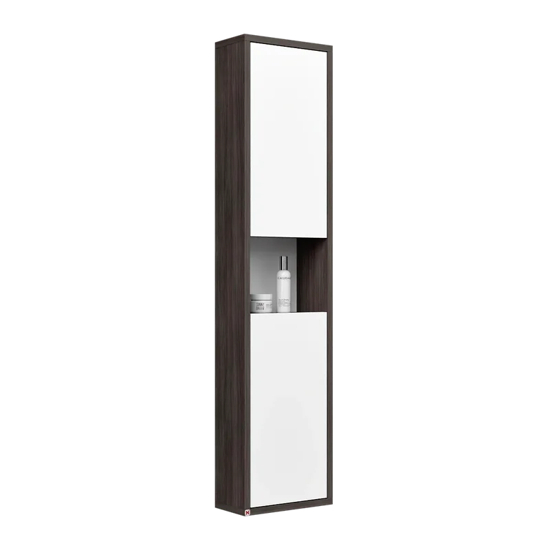 Alacena Mobel 130 · Fineline Antracita — vista cerrada