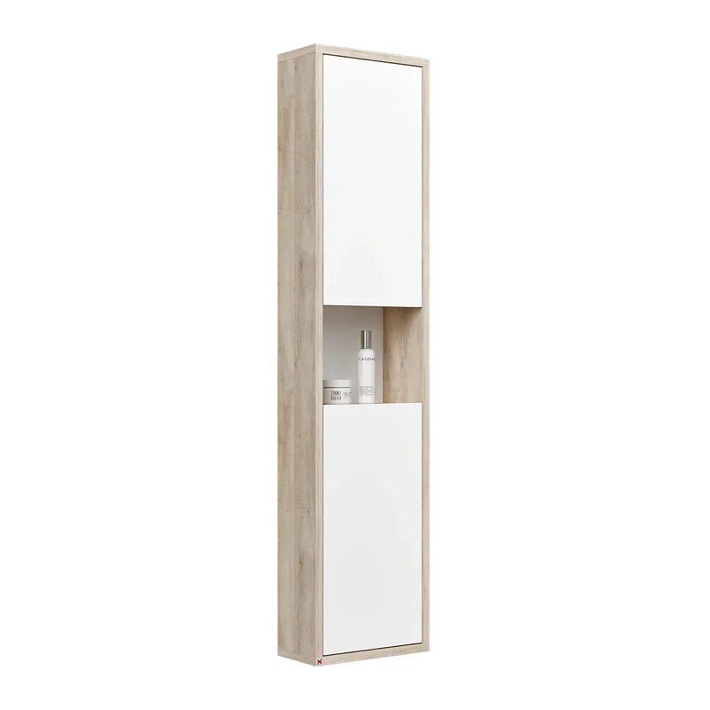 Alacena Mobel 130 · Whiteriver Beige Arena — vista cerrada
