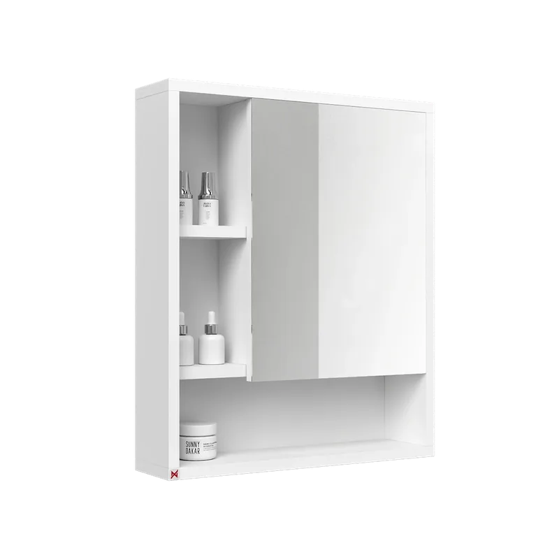 Botiquín con espejo 60×50 · Blanco
