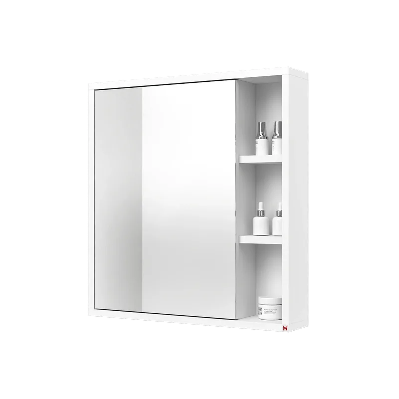 Botiquín con espejo 60×63 · Blanco