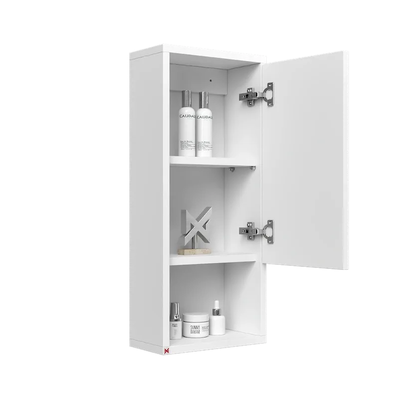 Alacena Mobel 70 · Blanco — vista abierta