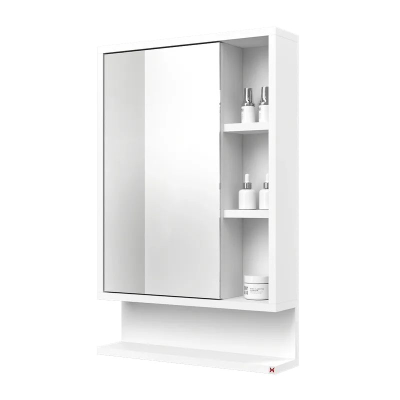 Botiquín con espejo 78×50 · Blanco